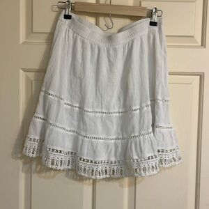 Old Navy White Skirt
